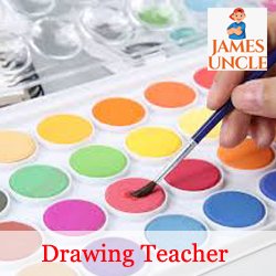 Drawing teacher Mr. Biswajit Saha in Raiganj